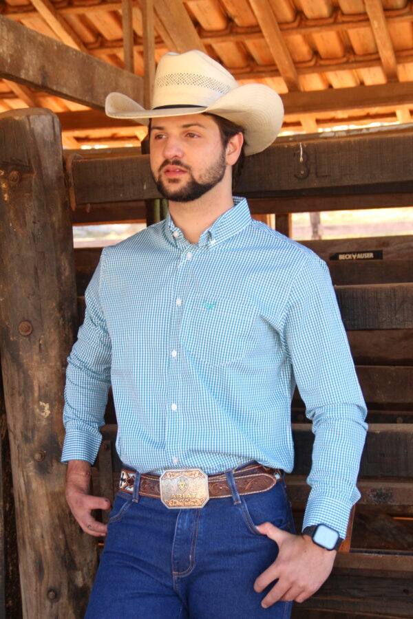 Camisa Xadrez - Manga Longa - Cores Variadas - Image 6